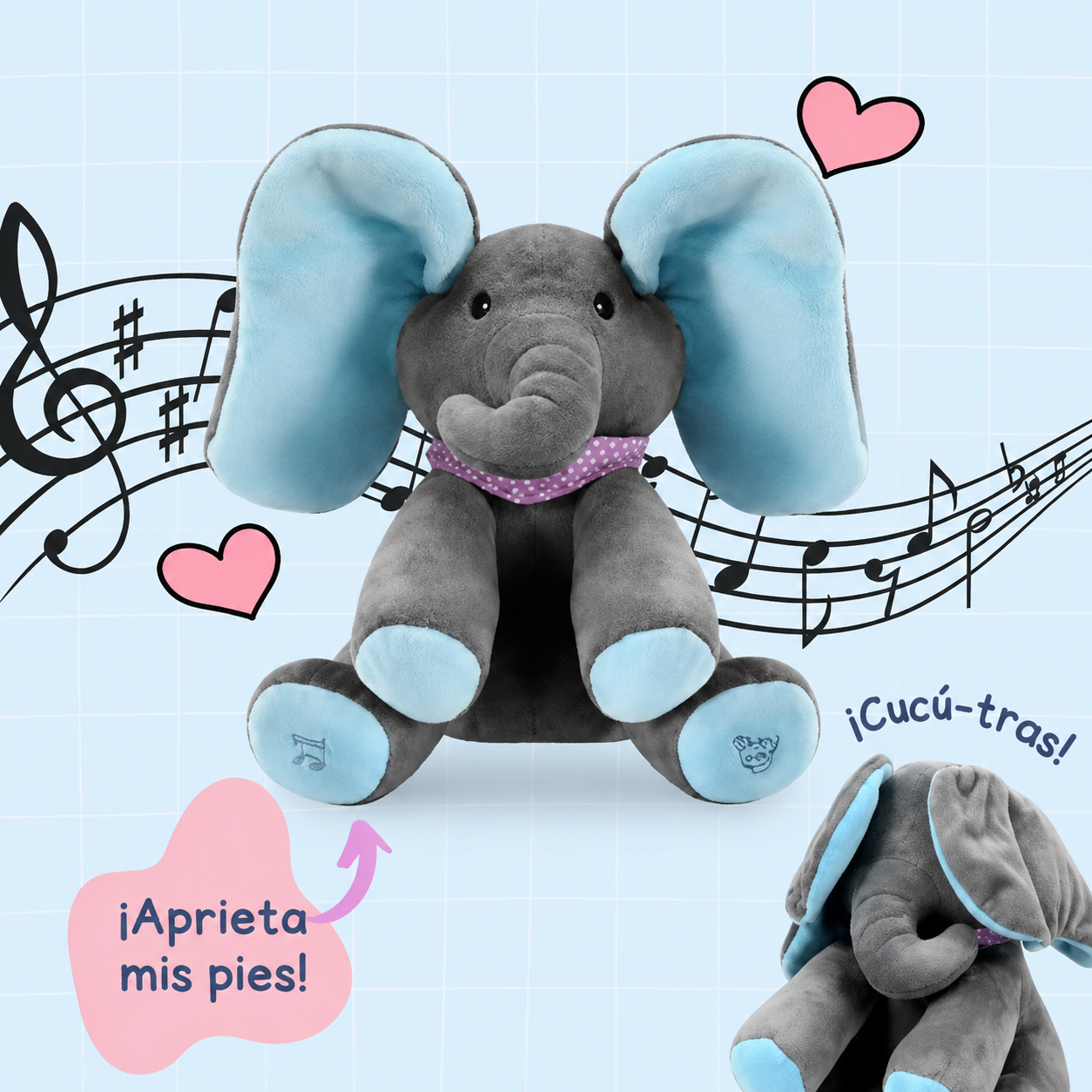 Elefante Juguetón Interactivo