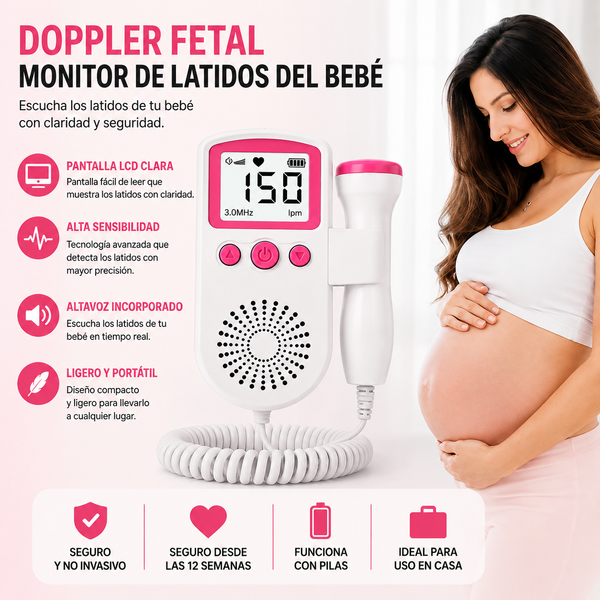 Doppler Fetal para Mamás Tranquilas