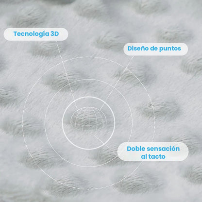 Manta de Apego Elefante – Doudou Suave para Bebé