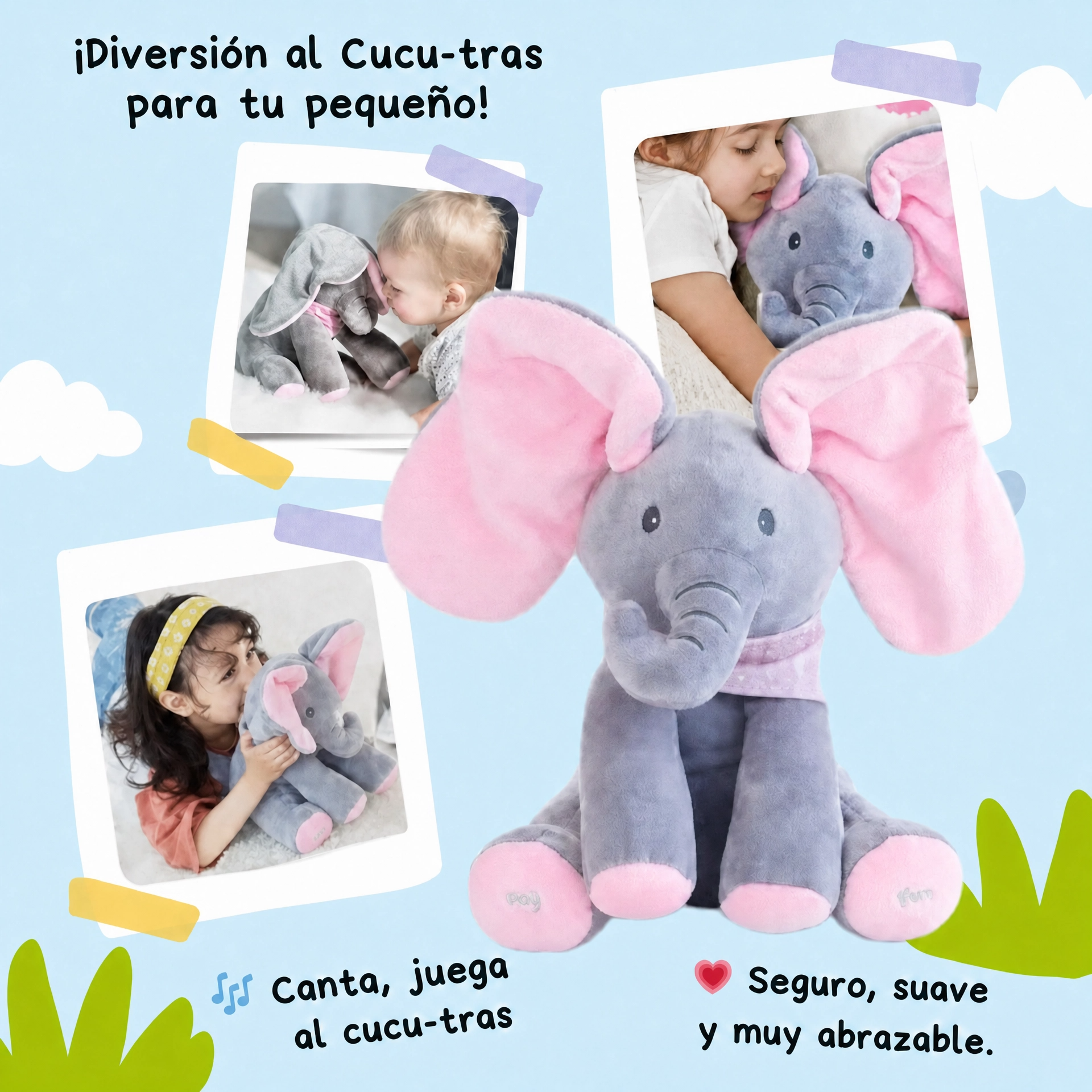 Elefante Juguetón Interactivo